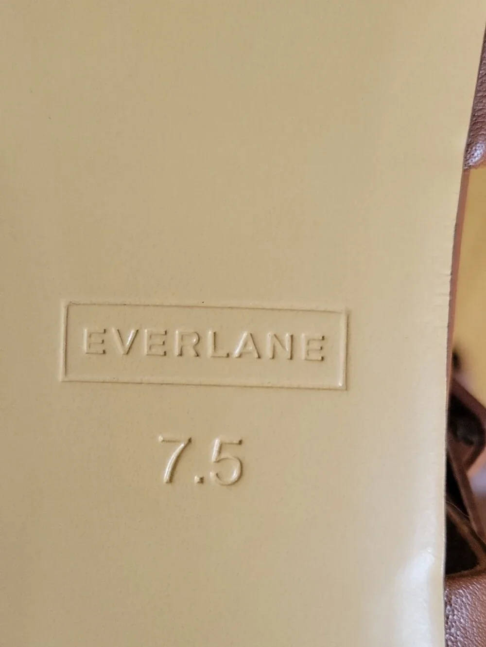 Everlane Brown Leather Fisherman Strap Sandal - 7.5 - NWT - Picture 3 of 8